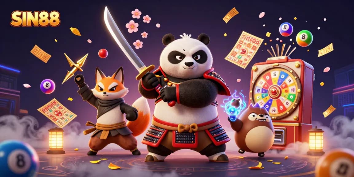 SIN88 delivers thrilling online gaming experiences with vibrant characters and dynamic games.
