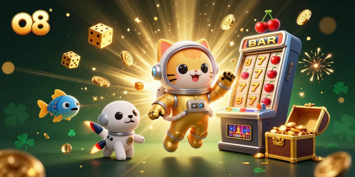 Experience exciting wins at o8 with thrilling 3D slots and dynamic gaming elements in a vibrant casino universe.