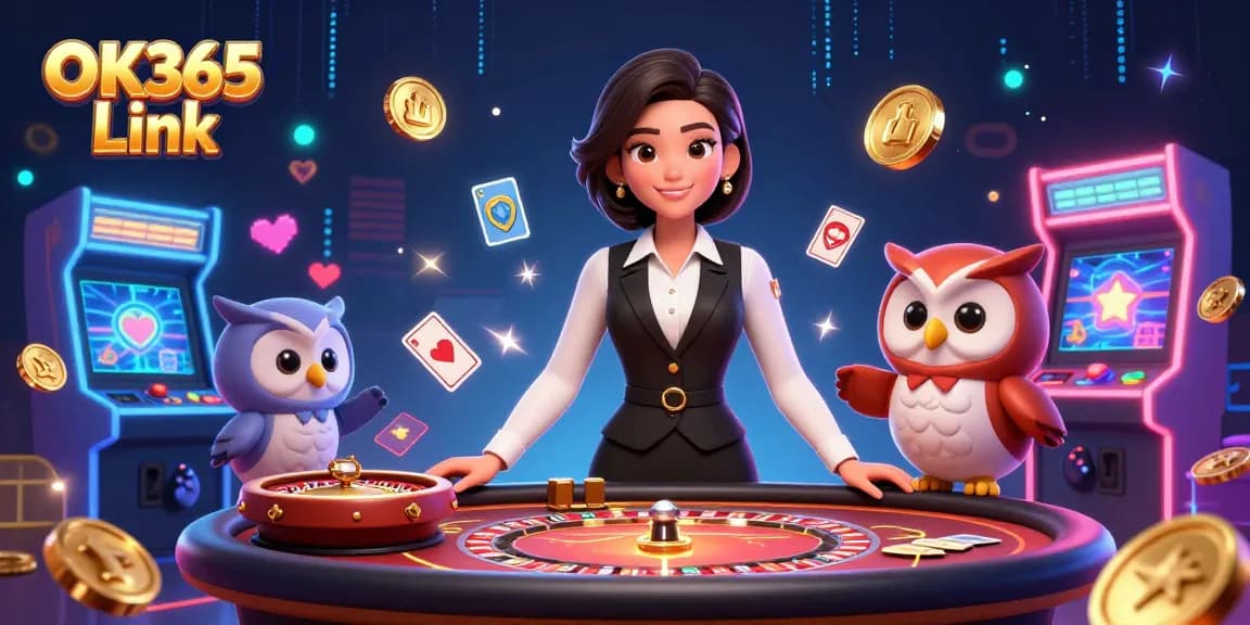Engage with the exciting world of gambling at OK365 Link with dynamic dealers and arcade games.