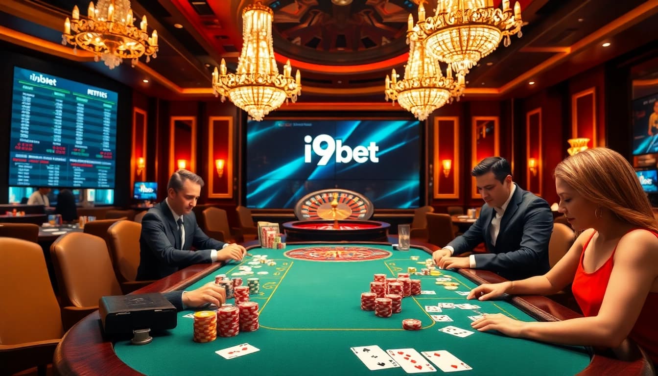 Experience the excitement of i9bet with vibrant casino games and professional players.