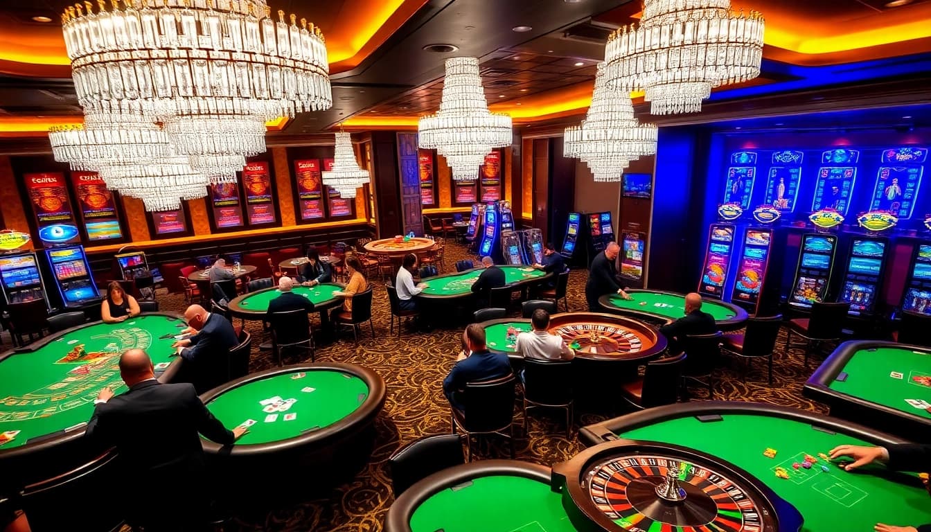 Experience the excitement of SODO CASINO with vibrant tables and thrilling gameplay.