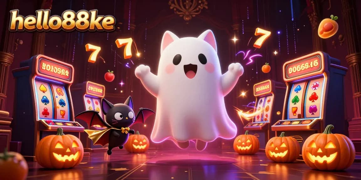 Experience thrilling wins at hello88ke, featuring vibrant 3D slot games and spooky animations.