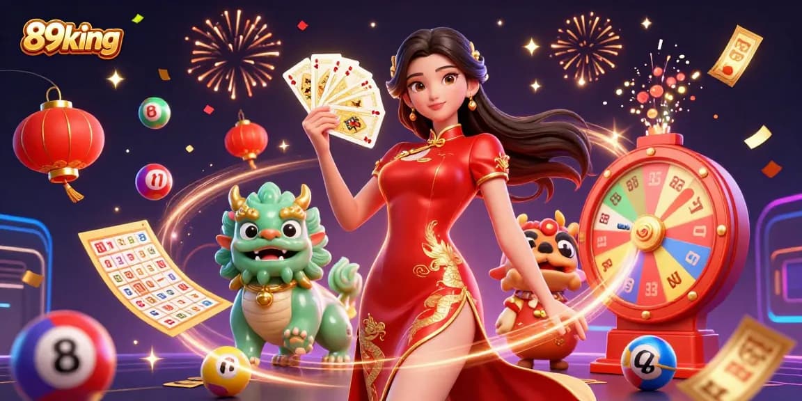 Play exciting games at 89king with vibrant visuals and dynamic lottery elements.