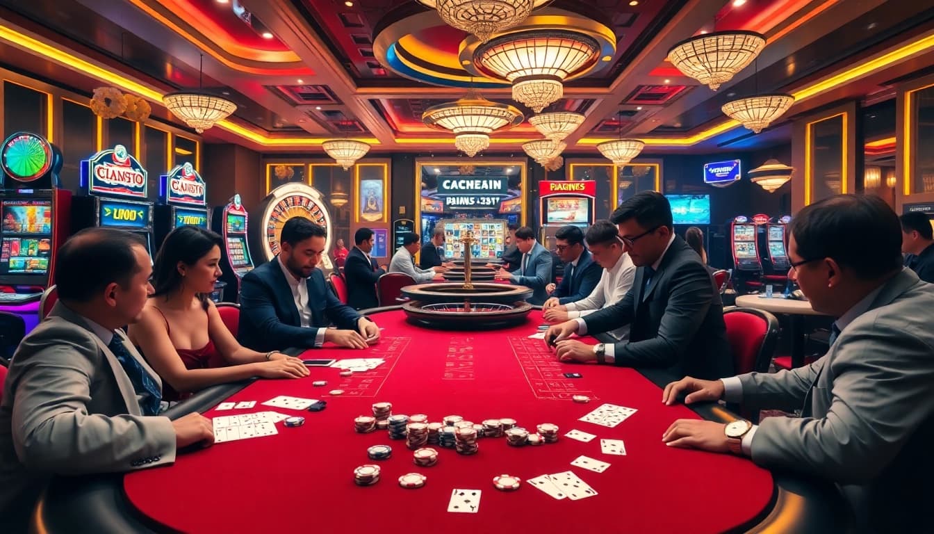 Experience the thrill of poker at 888vnd.com with vibrant casino visuals.