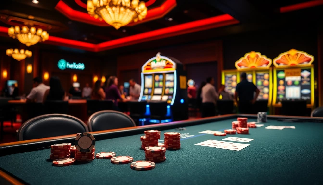 Experience the excitement of casino gaming at hello88 com with vibrant tables and thrilling action.