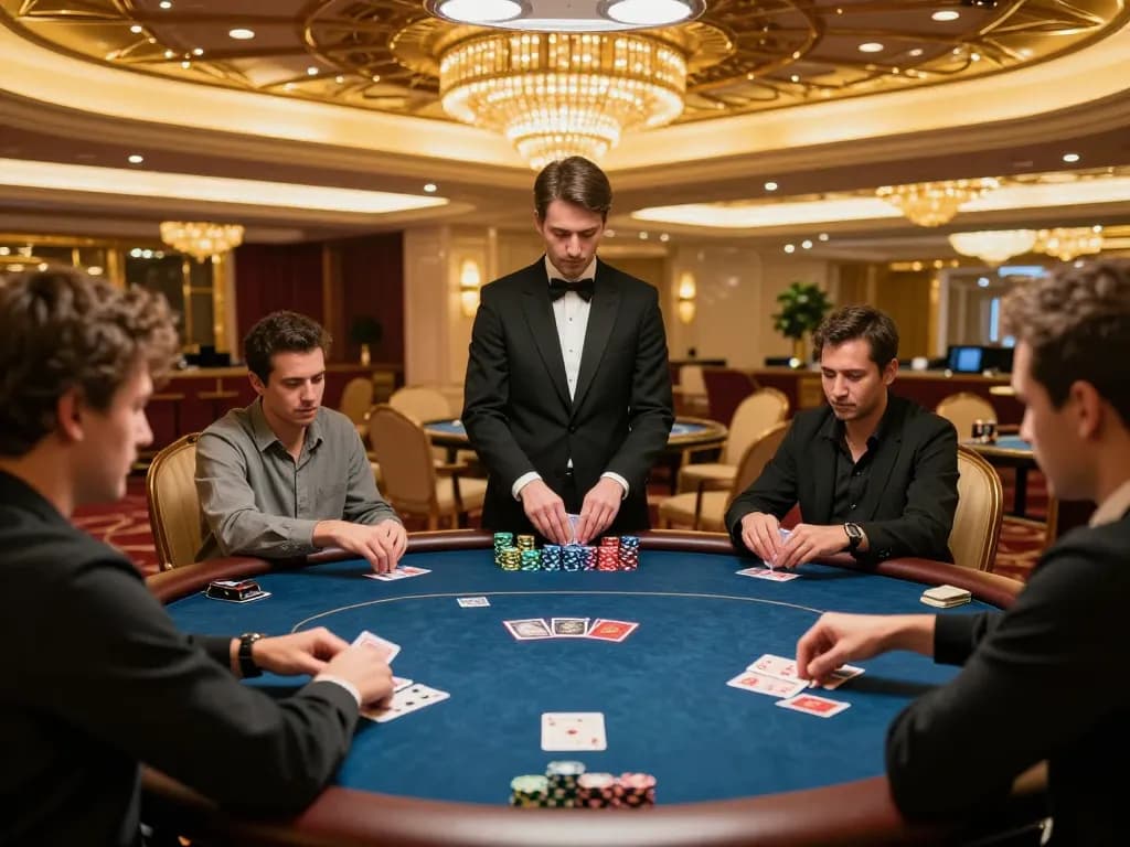 Experience high-stakes poker action at bj88bj in a luxurious casino environment