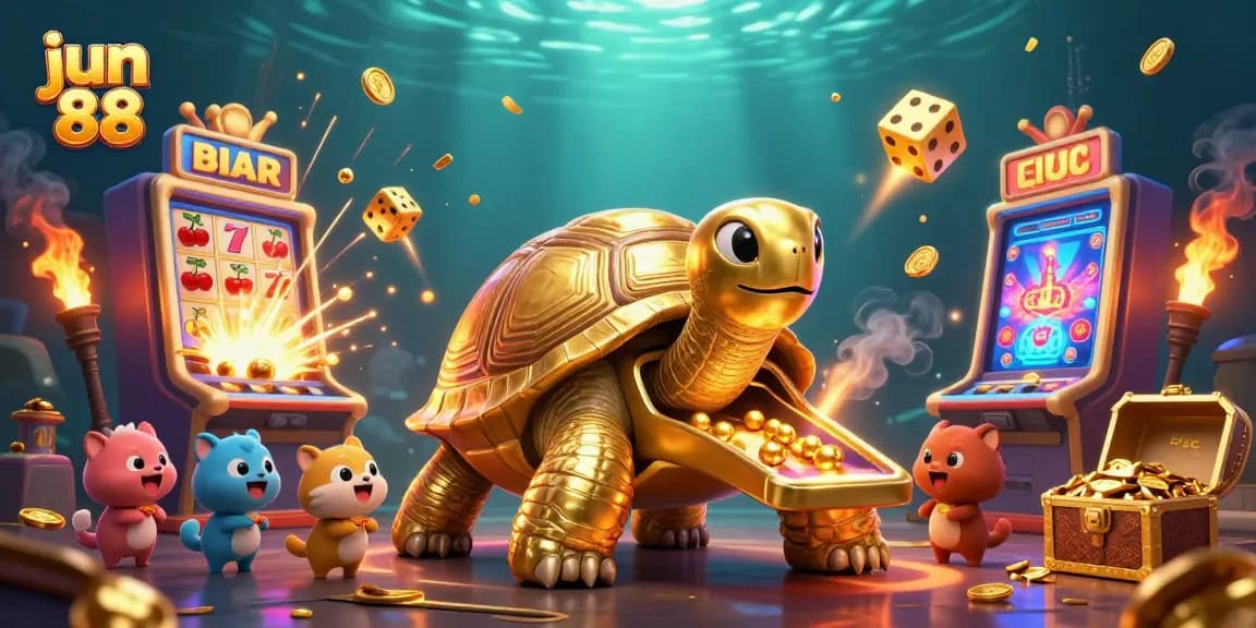 Experience thrilling game action at jun 88 with vibrant visuals and jackpot excitement.