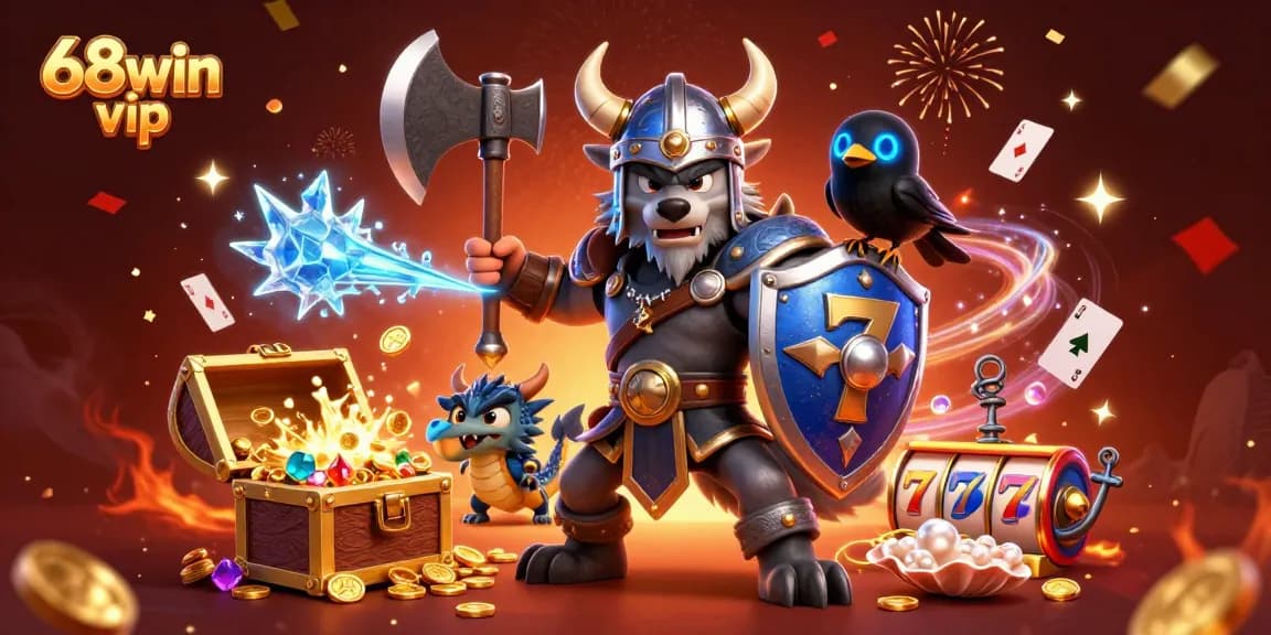 Engage with exciting gameplay at 68win vip featuring colorful slots and heroic characters.