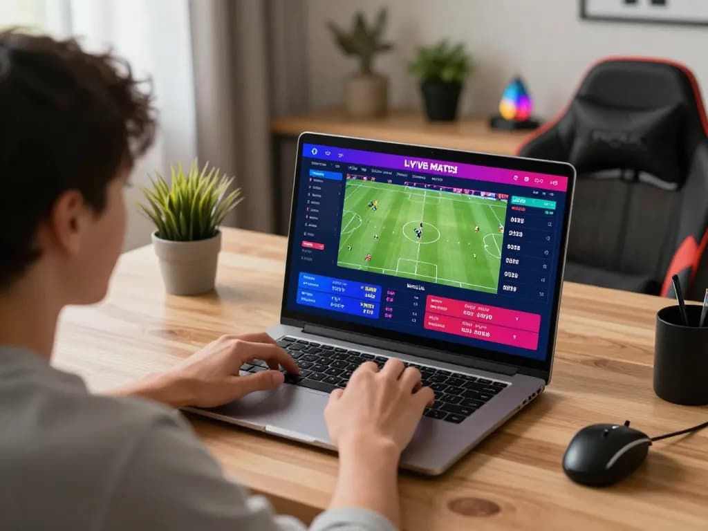 Engaging sports betting scene demonstrating dynamic odds at keonhacaii88 online with live stats.