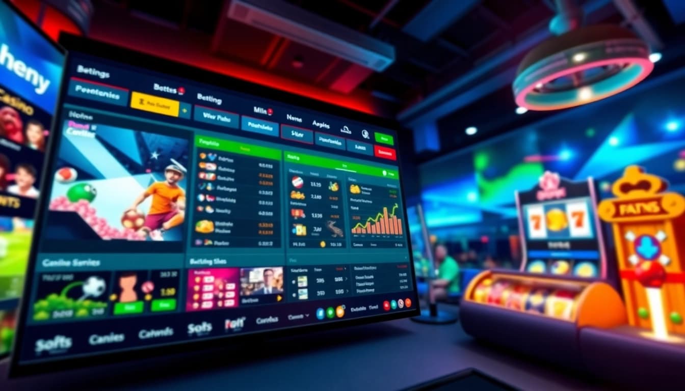 Experience the dynamic world of online gambling at stimmgewitter.org with vibrant gaming interfaces and exciting betting options.