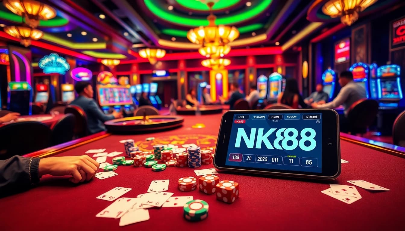 Experience thrilling games at https://nk88net.com/ with vibrant casino visuals and engaging gameplay.