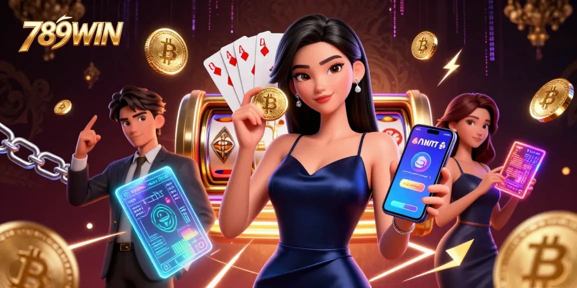 Spin the reels at 789WIN to uncover exciting jackpot opportunities with vibrant casino visuals.