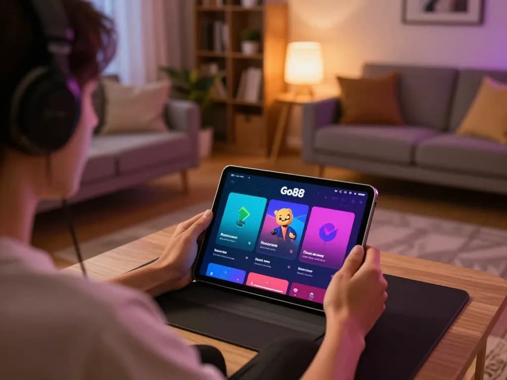Engage in exciting gameplay as you tải go88 on your tablet, optimizing your gaming strategies.