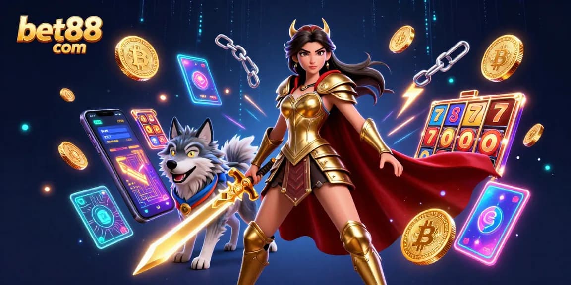 Win big at bet88 com with vibrant slots, energy effects, and legendary characters.