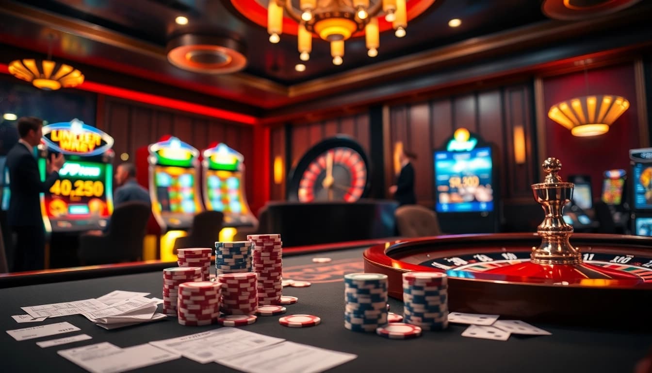 Experience high-stakes gaming at thabet.baby with vibrant casino tables and thrilling action.