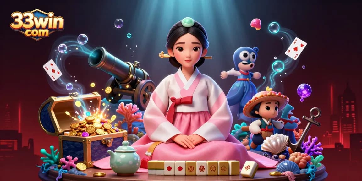 Experience exciting gaming at 33win com with vibrant casino elements and a serene atmosphere.