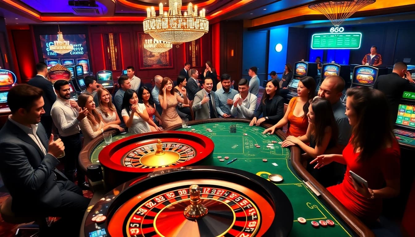 Experience the excitement of casino gaming at 88aa with roulette and poker.