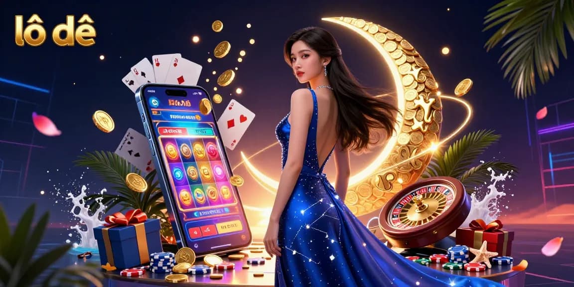 Experience the excitement of lô đề gaming with stunning visuals and dynamic casino elements.