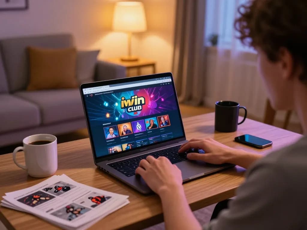 Experience the iwin club with engaging online casino gaming in a stylish home setting