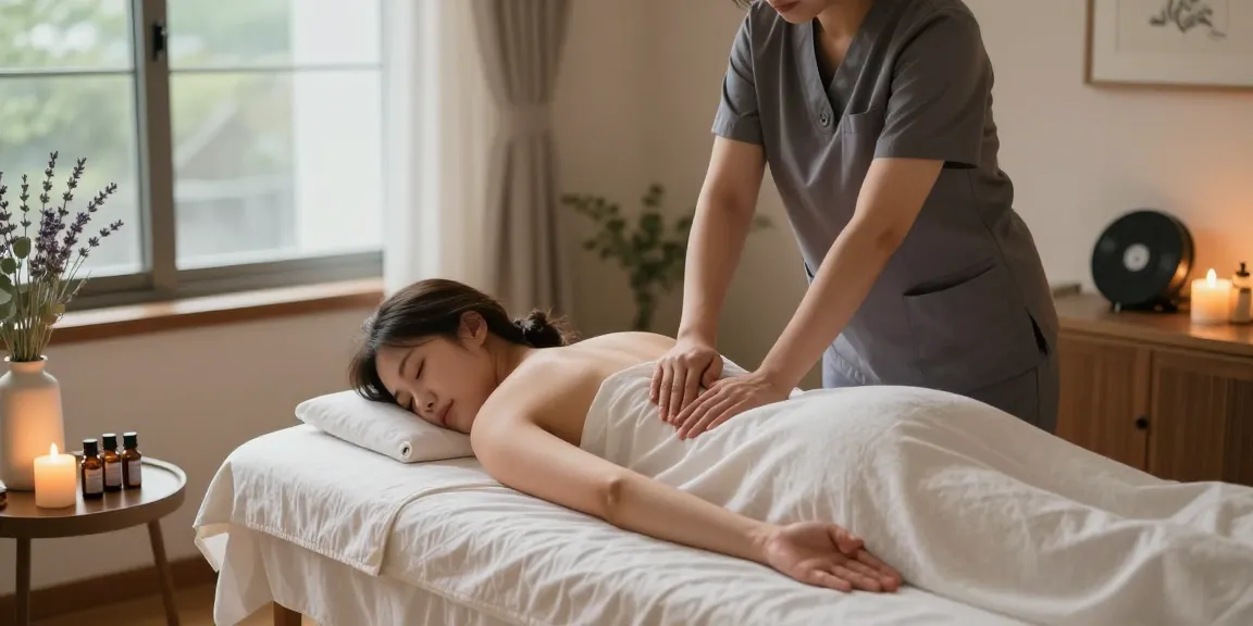 Experience serene 서대문출장마사지 in a cozy home setting with calming atmosphere.