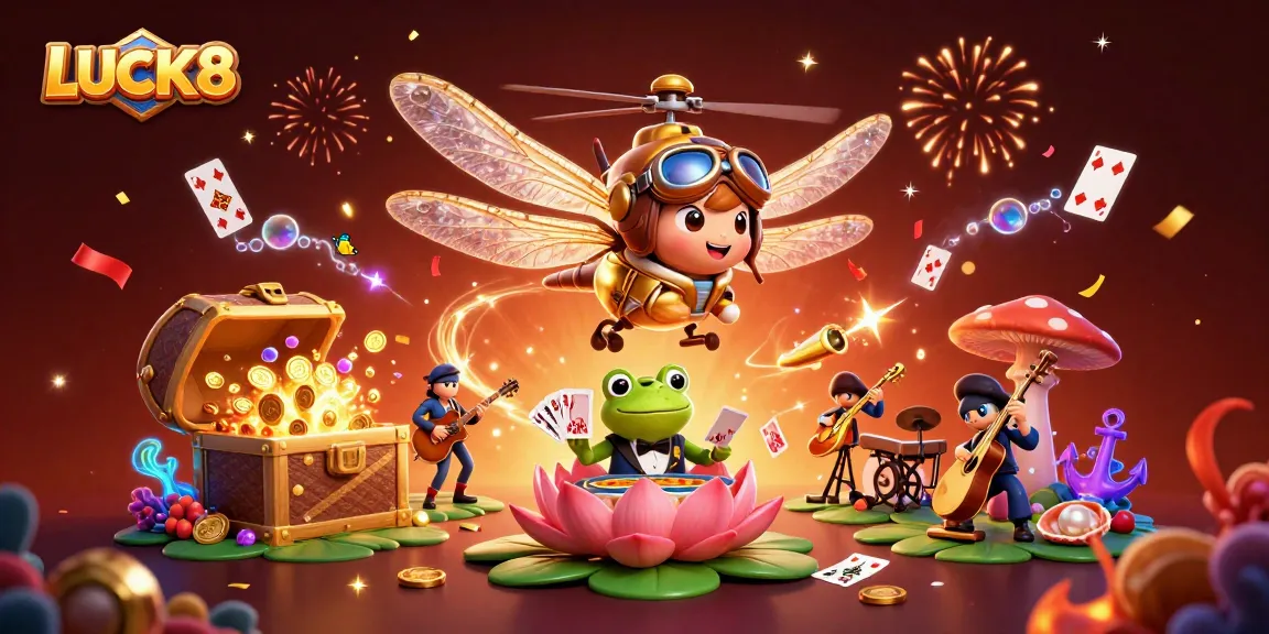 LUCK8 tạo ra những khoảnh khắc bất ngờ trong sòng bạc với các biểu tượng chiến thắng đầy màu sắc.