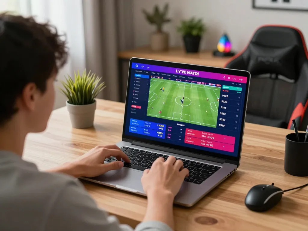 Engaging sports betting scene demonstrating dynamic odds at keonhacaii88 online with live stats.