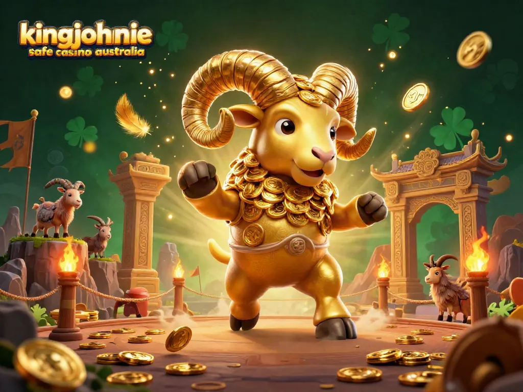 Engage in thrilling gameplay at kingjohnnie safe casino australia with vibrant 3D casino illustration.