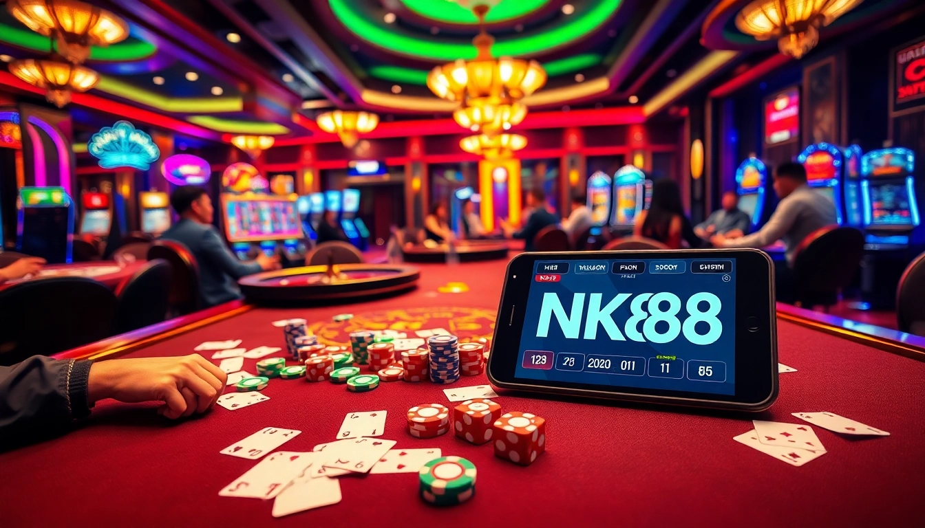 Experience thrilling games at https://nk88net.com/ with vibrant casino visuals and engaging gameplay.