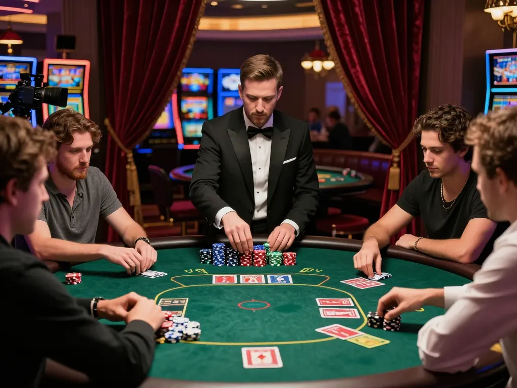 Experience the excitement at the poker table with the link mb66, featuring intense gameplay and a vibrant atmosphere.