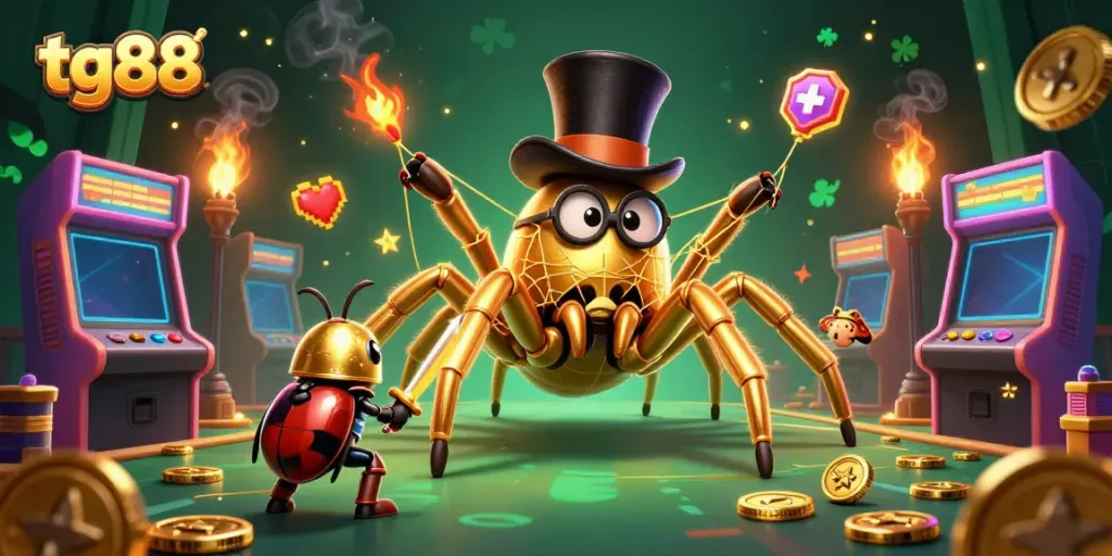 Experience thrilling gameplay at tg88 with a vibrant online casino scene filled with excitement.