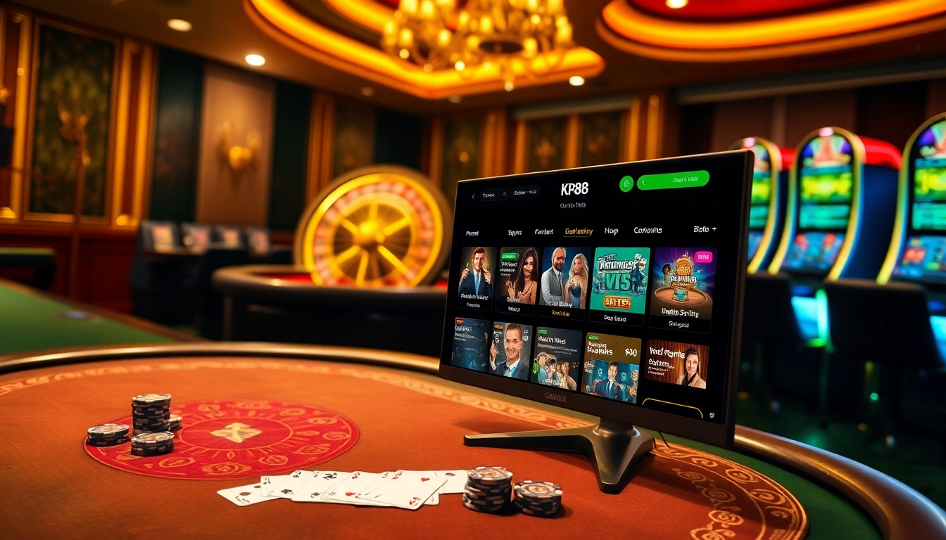 Experience the thrill of online gaming with KP88 as you play poker and enjoy big wins.