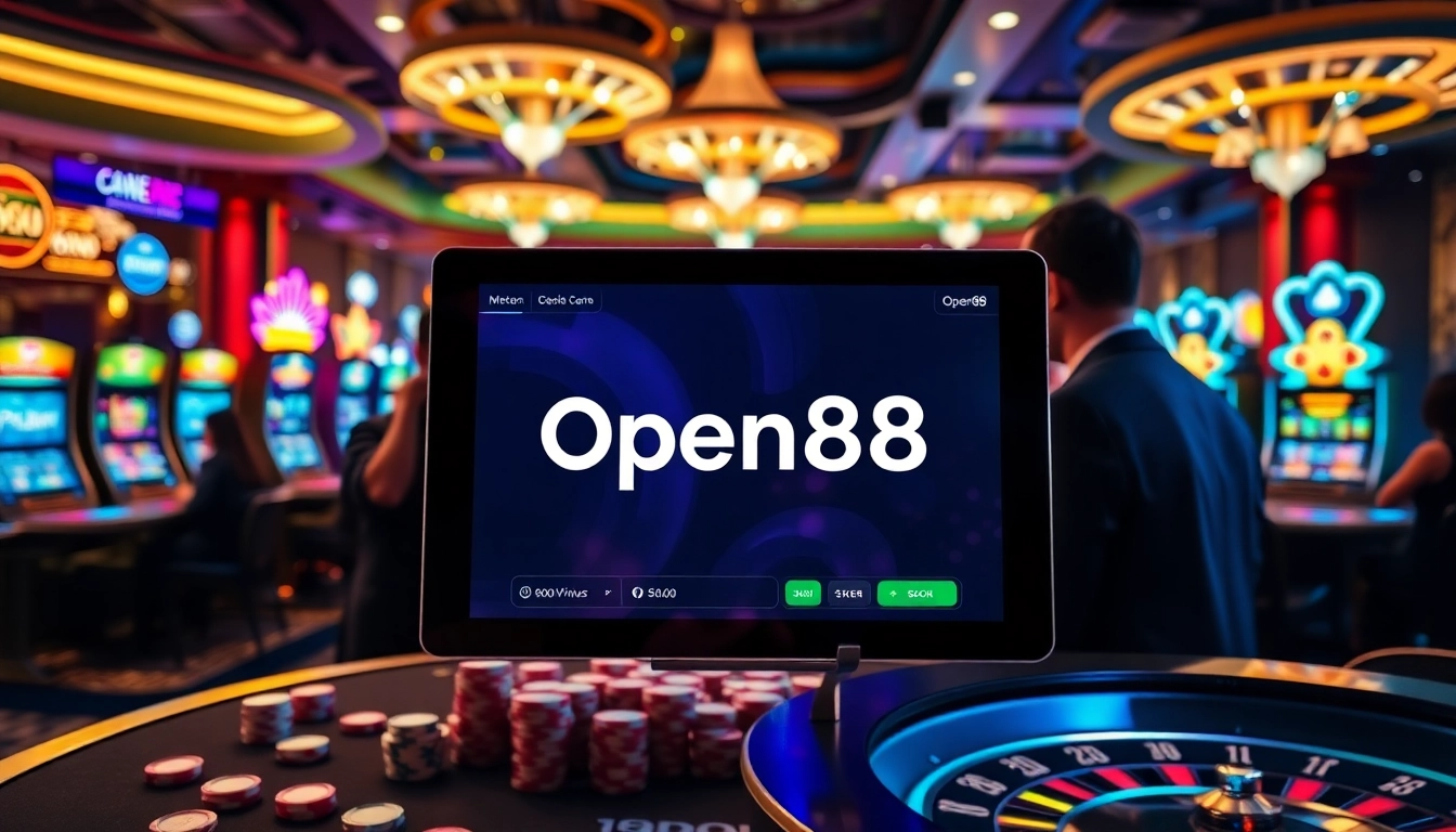 Experience the thrill of open88 com online gambling with engaging tables and vibrant gameplay.