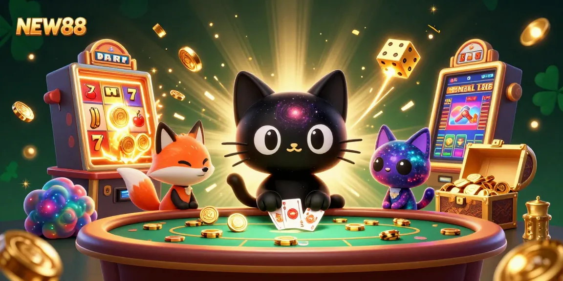 Play exciting games at NEW88 while enjoying colorful casino adventures full of jackpots and prizes.