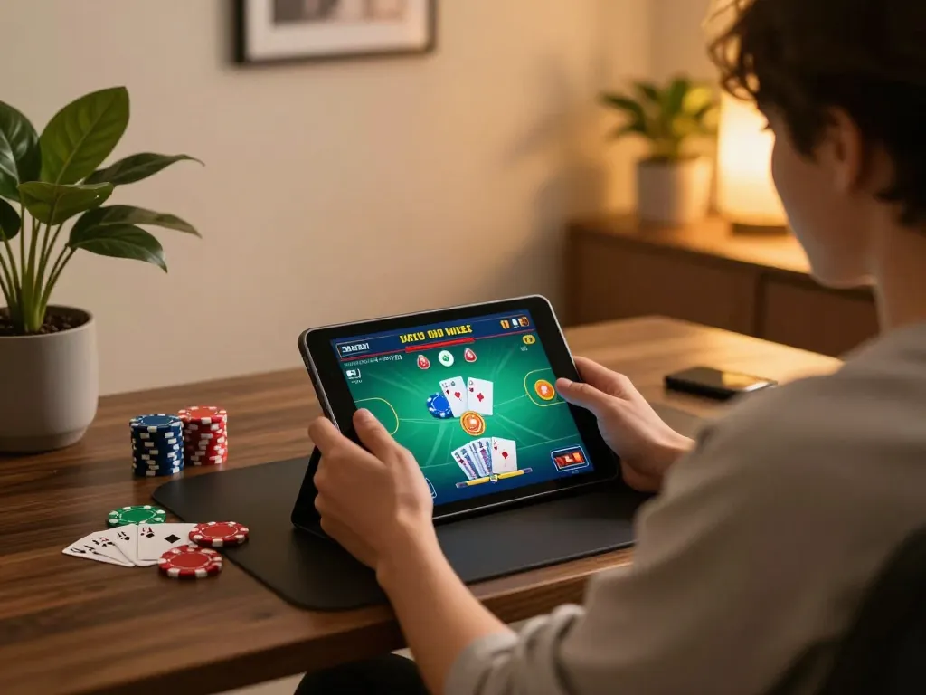 Tải Go88 for mobile gaming strategies while enjoying a cozy atmosphere at home.